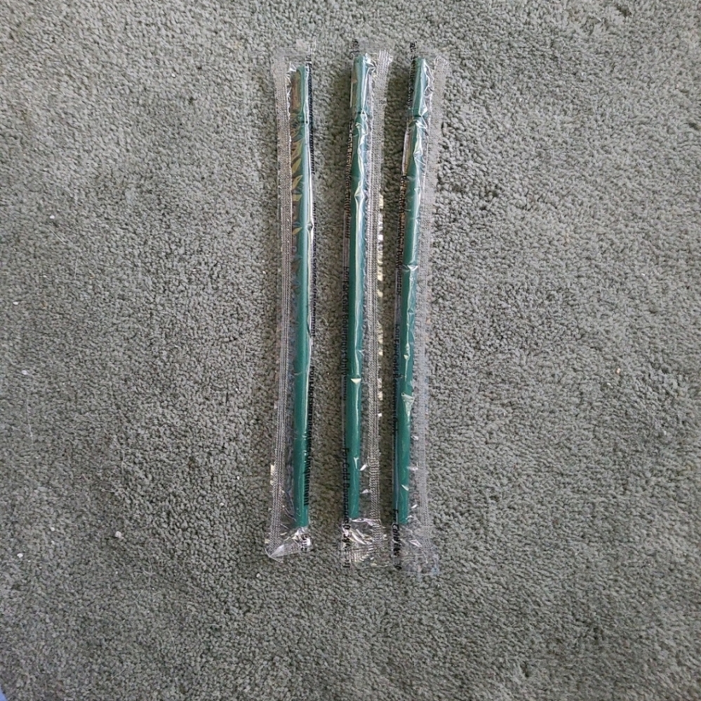 NIB 3 Starbucks plastic straws